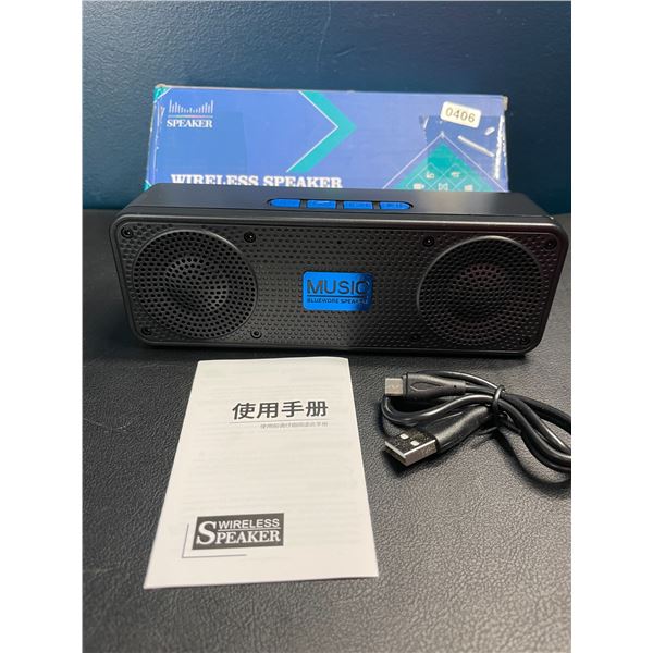 Lot of 1 Wireless Portable Bluetooth Speaker - Brand New