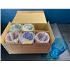 Image 2 : Lot of 1 Box of Coloured Highball Drinking Glasses - 6PCS