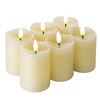 Image 1 : Lot of 2 Boxes of Girimax Glass LED Flameless Candles - 6PCS per box/12 Total
