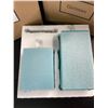 Image 2 : Lot of 2 Boxes of Girimax Glass LED Flameless Candles - 2PCS per box/4 Total (White & Teal)