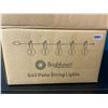 Image 1 : Lot of 1 Box of Brightown G40 Patio String Lights