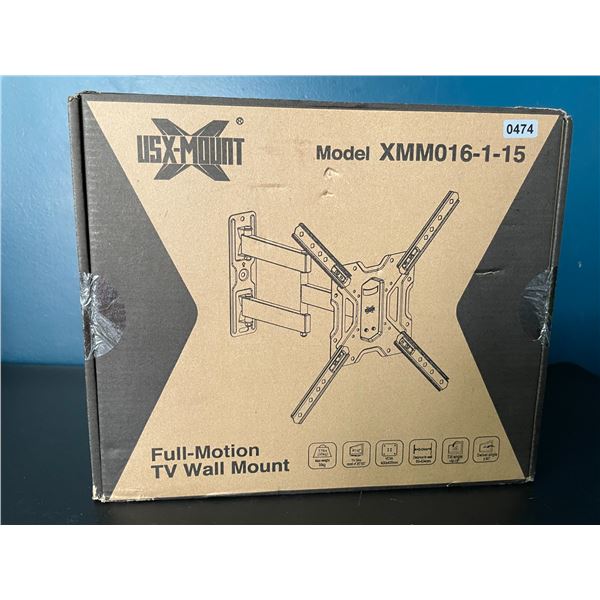 Lot of 1 Full-Motion TV Wall Mount - For 26-55inch TV's - New Sealed!