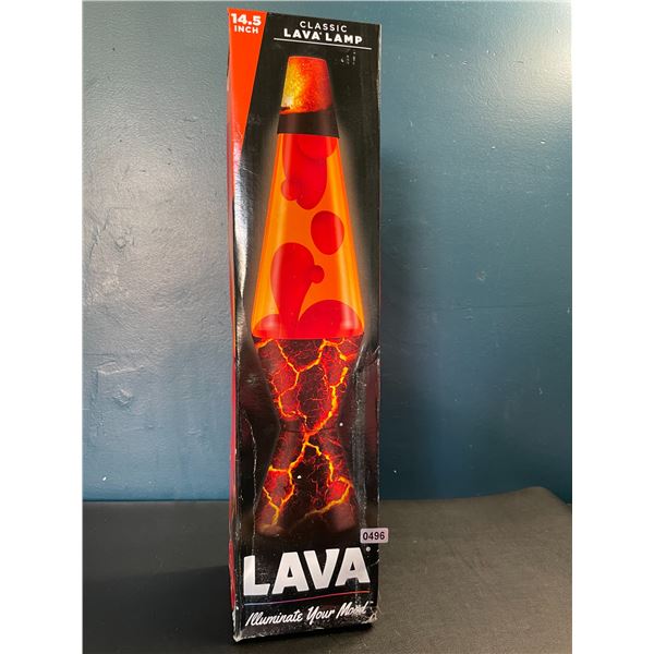 Lot of 1 Schylling Classic Lava Lamp - 14.5inch Size - Brand New!