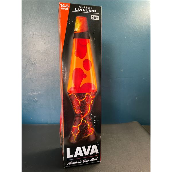 Lot of 1 Schylling Classic Lava Lamp - 14.5inch Size - Brand New!