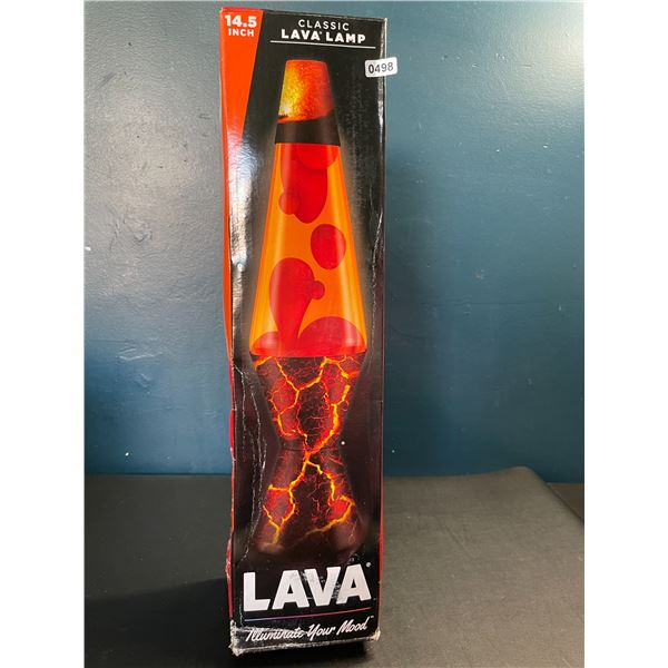 Lot of 1 Schylling Classic Lava Lamp - 14.5inch Size - Brand New!