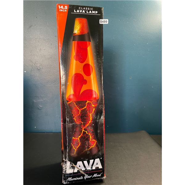 Lot of 1 Schylling Classic Lava Lamp - 14.5inch Size - Brand New!