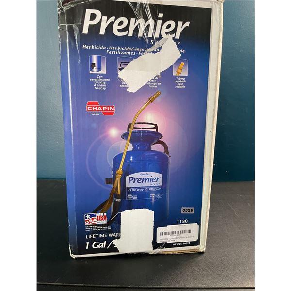 Lot of 1 Premier Lawn & Garden Compression Sprayer for Herbicides/Chemicals -1Gal/3.8L