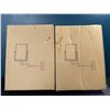 Image 1 : Lot of 2 Bathroom Wall Mirrors/Folding Mirrors w/ 3X Magnification - Brand New!