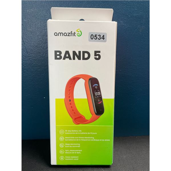 Lot of 1 Amazfit Band 5 Smart Watch/Activity Tracker