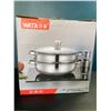 Image 3 : Lot of 1 2-Piece Stainless Steel Steamer Pot Set w/ Lid