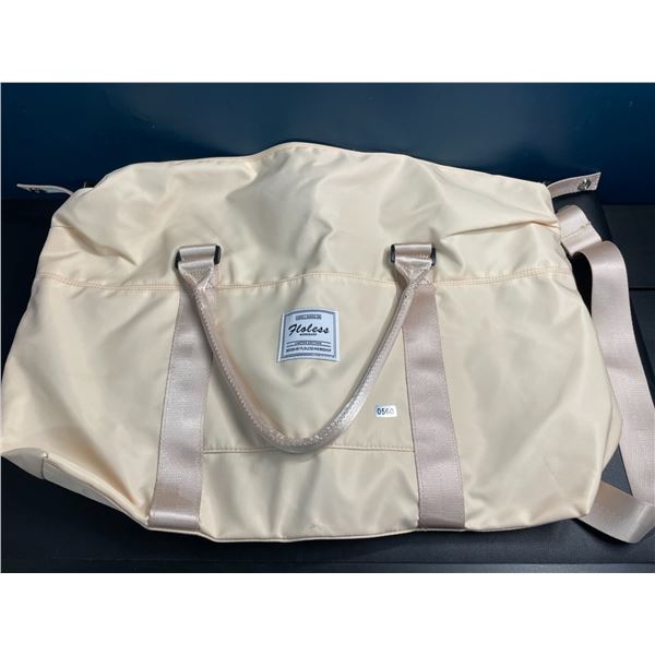 Lot of 1 Large Tote Bag/Gym Bag - Peach Colour - 22inch Size! Brand New