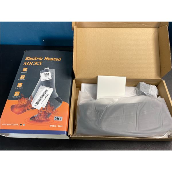 Lot of 1 Pair of Electric Heated Socks w/ Powerbanks - Brand New!