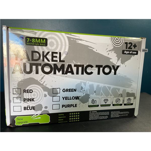 Lot of 1 Yadkel Electric Automatic Gel Ball Blaster Gun - Brand New!