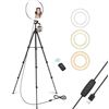 Image 1 : Lot of 1 Taotronics LED Selfie Video Ring Light (12in) w/ Adustable Tripod Stand - Brand New!