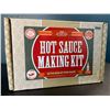 Image 2 : Lot of 1 DIY Gifts Hot Sauce Making Kit - Brand New!