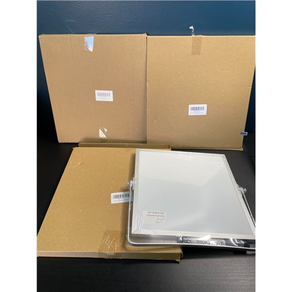 Lot of 3 Desktop Whiteboards - 10x10inch - Brand New!