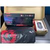 Image 1 : Lot of 1 RGB Wireless Gaming Keyboard, RGB Mouse, and Mousepad - Brand New!