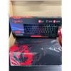 Image 2 : Lot of 1 RGB Wireless Gaming Keyboard, RGB Mouse, and Mousepad - Brand New!