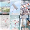 Image 2 : Lot of 1 BestMal 90" Window Squeegee Cleaner; 5 in 1 Rotatable Window Cleaning Squeegee Kit