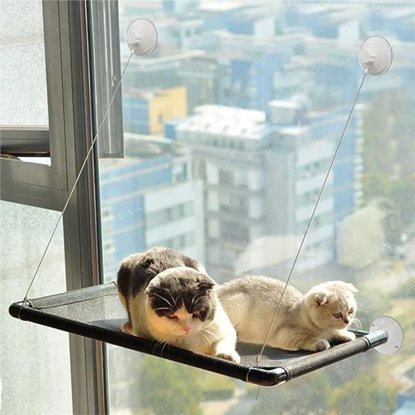 Lot of 1 Cat Hammock - Window Perch For Cats - Brand New! Holds up to 22lb Cats