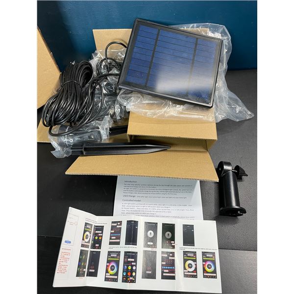 Lot of 1 Box of Solar Powered Lawn/Garden Pathway Lights - Brand New!