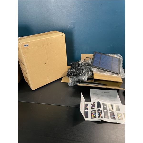 Lot of 1 Box of Solar Powered Lawn/Garden Pathway Lights - Brand New!