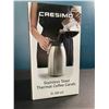 Image 1 : Lot of 1 Cresimo Stainless Steel Thermal Coffee Carafe - 2L (68oz) - Brand New!