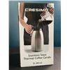 Image 1 : Lot of 1 Cresimo Stainless Steel Thermal Coffee Carafe - 2L (68oz) - Brand New!