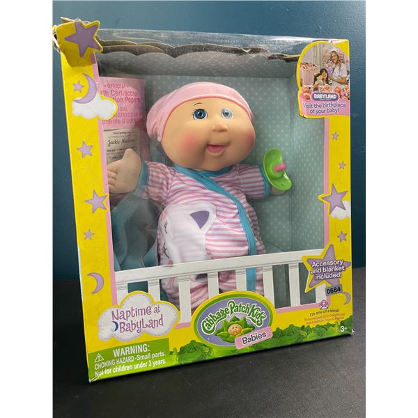 Lot of 1 Cabbage Patch Kids Naptime at Babyland Doll - 12.5" Doll - Brand New!