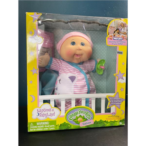 Lot of 1 Cabbage Patch Kids Naptime at Babyland Doll - 12.5" Doll - Brand New!