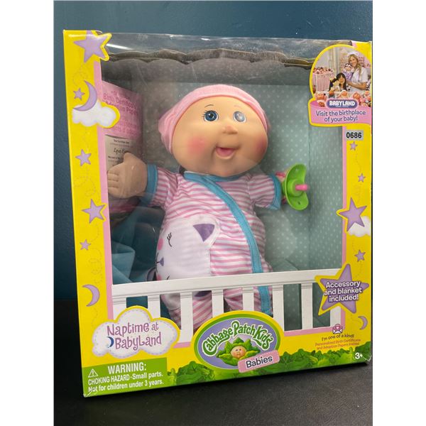 Lot of 1 Cabbage Patch Kids Naptime at Babyland Doll - 12.5" Doll - Brand New!
