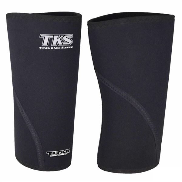 Lot of 2 Titan Knee Sleeves/Knee Supports - Size Large - Brand New!