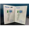 Image 1 : Lot of 2 Berrcom Non-Contact Infrared Forehead Thermometers - Brand New!