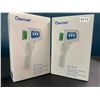 Image 1 : Lot of 2 Berrcom Non-Contact Infrared Forehead Thermometers - Brand New!