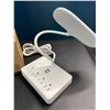 Image 2 : Lot of 2 Multi-Outlet Power Strip w/ USB Port Lamps - Brand New!