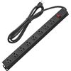 Image 1 : Lot of 1 Metal Mount 8-Outlet Power Strip Surge Protector w/ 6FT Cord - Brand New!