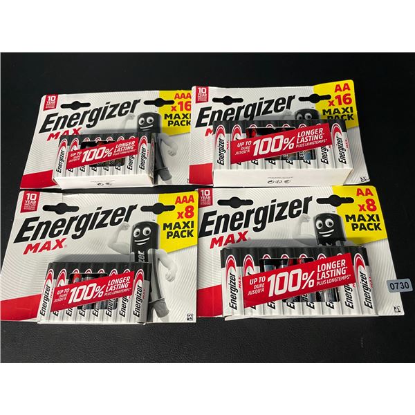 Lot of 1 Energizer MAX Batteries Combo Pack - Includes 24 AA and 24 AAA Batteries! - 48 Total!