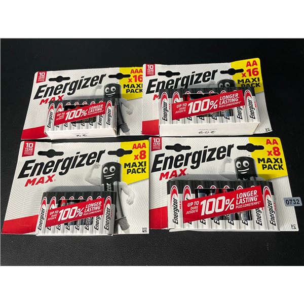 Lot of 1 Energizer MAX Batteries Combo Pack - Includes 24 AA and 24 AAA Batteries! - 48 Total!