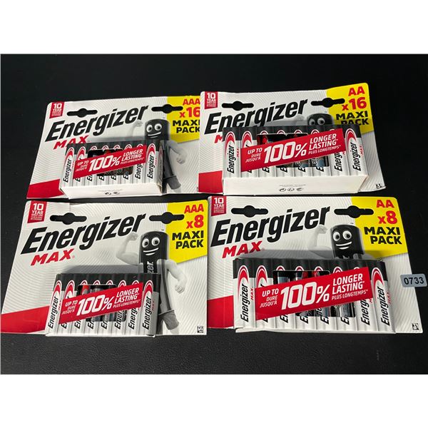 Lot of 1 Energizer MAX Batteries Combo Pack - Includes 24 AA and 24 AAA Batteries! - 48 Total!