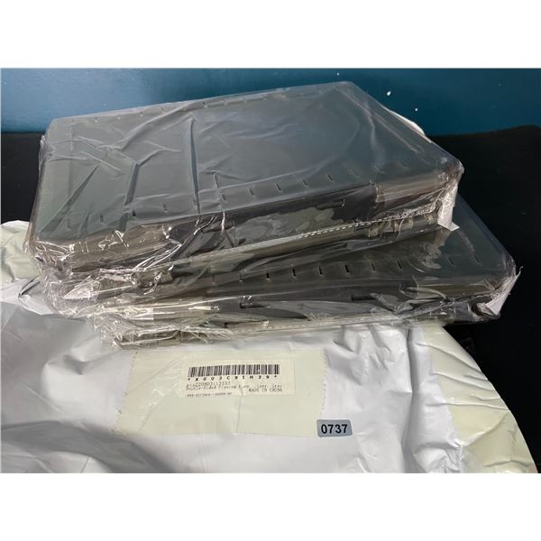 Lot of 2 Double-Sided Fishing Lure Containers - Brand New