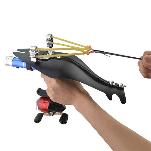 Lot of 1 Fishing/Hunting Powerful Adult Slingshot Kit - Brand New!