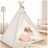 Image 1 : Lot of 1 Kids Teepee Tent with Mat - Brand New!
