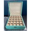Image 2 : Lot of 1 Tiffany Blue Jewelry Storage Box - 10 inch - Brand New