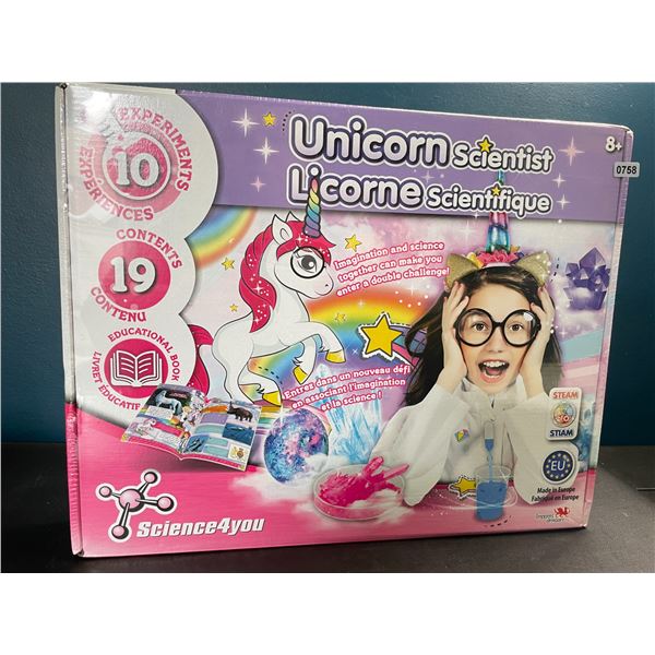 Lot of 1 Unicorn Scientist Toy Set - Brand New