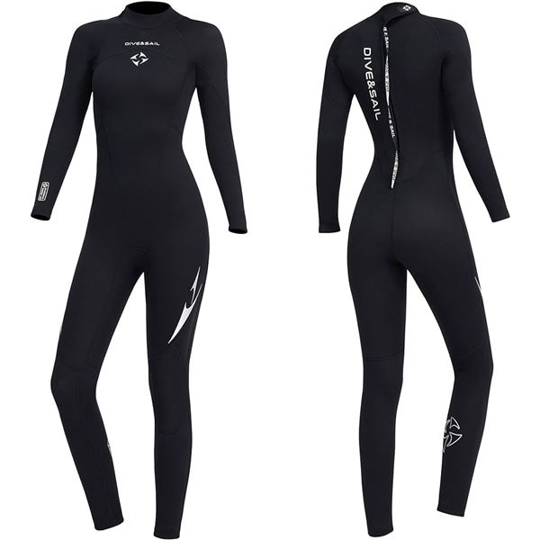 Lot of 1 Full Wetsuit/Diving Suit - 3mm Neoprene Diving Suit for Men/Women - Size 2XL - Brand New!