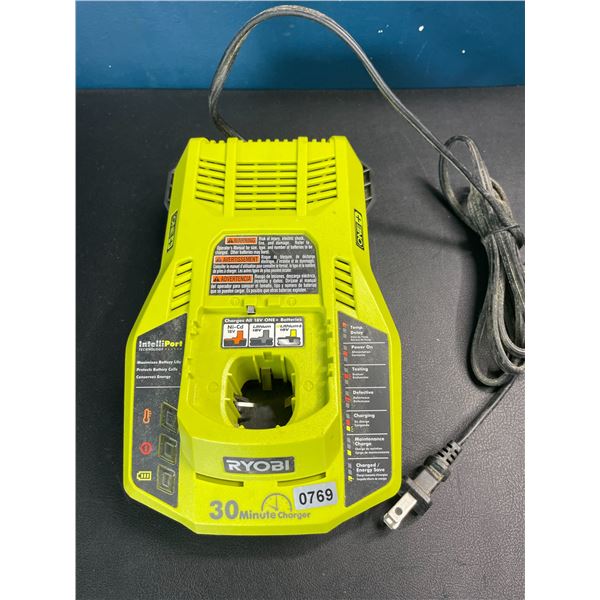 Lot of 1 RYOBI 30-Minute Charger - Used - Powers On