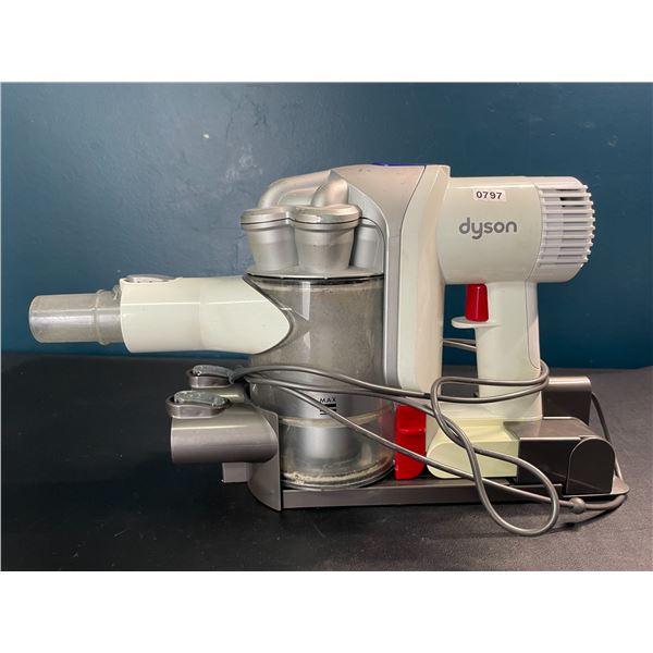 Lot of 1 Dyson Vacuum w/ Battery & Charger - Used - Powers On