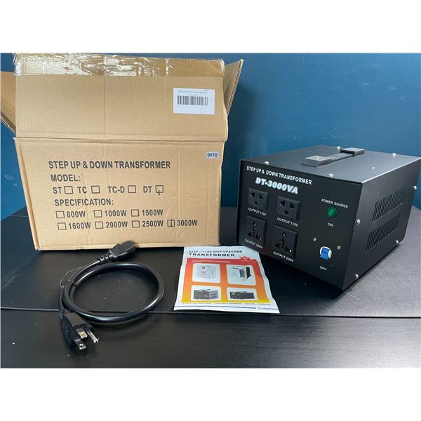 Lot of 1 Step-Up & Down Transformer - 3000W - BRAND NEW!!