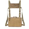 Image 1 : Lot of 1 Tactical Adjustable Chest/Shoulder Bag - Beige