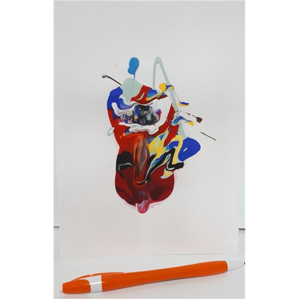 Original painting #  Fun by LangdonArt-IMAGINATION- peinture originale des plaisir pour toi